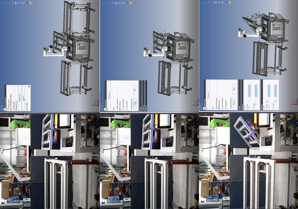 SchaltAG Digital Twin for modular production image