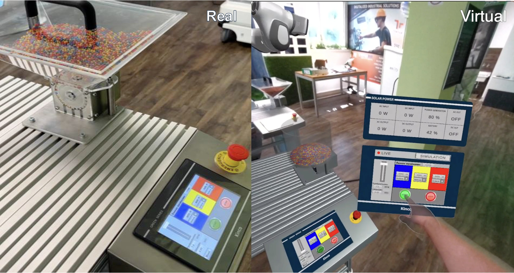 Digital Twin for the recycling module of a Teaching Learning Factory image